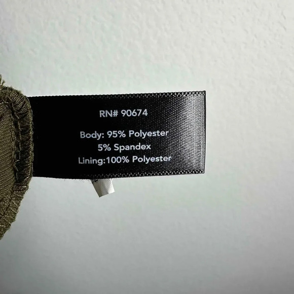 Boston Proper Jumpsuit Women's‎ Size 14 Green Halter Sleeveless Wide Leg Palazzo - Picture 10 of 10